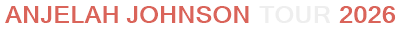 Anjelah Johnson Tour 2026